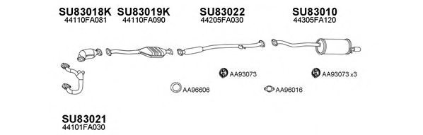 VENEPORTE 830005 Exhaust System